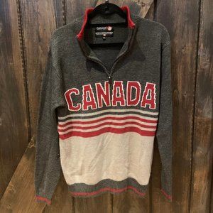 Canada Weather Gear 1/4 zip sweater